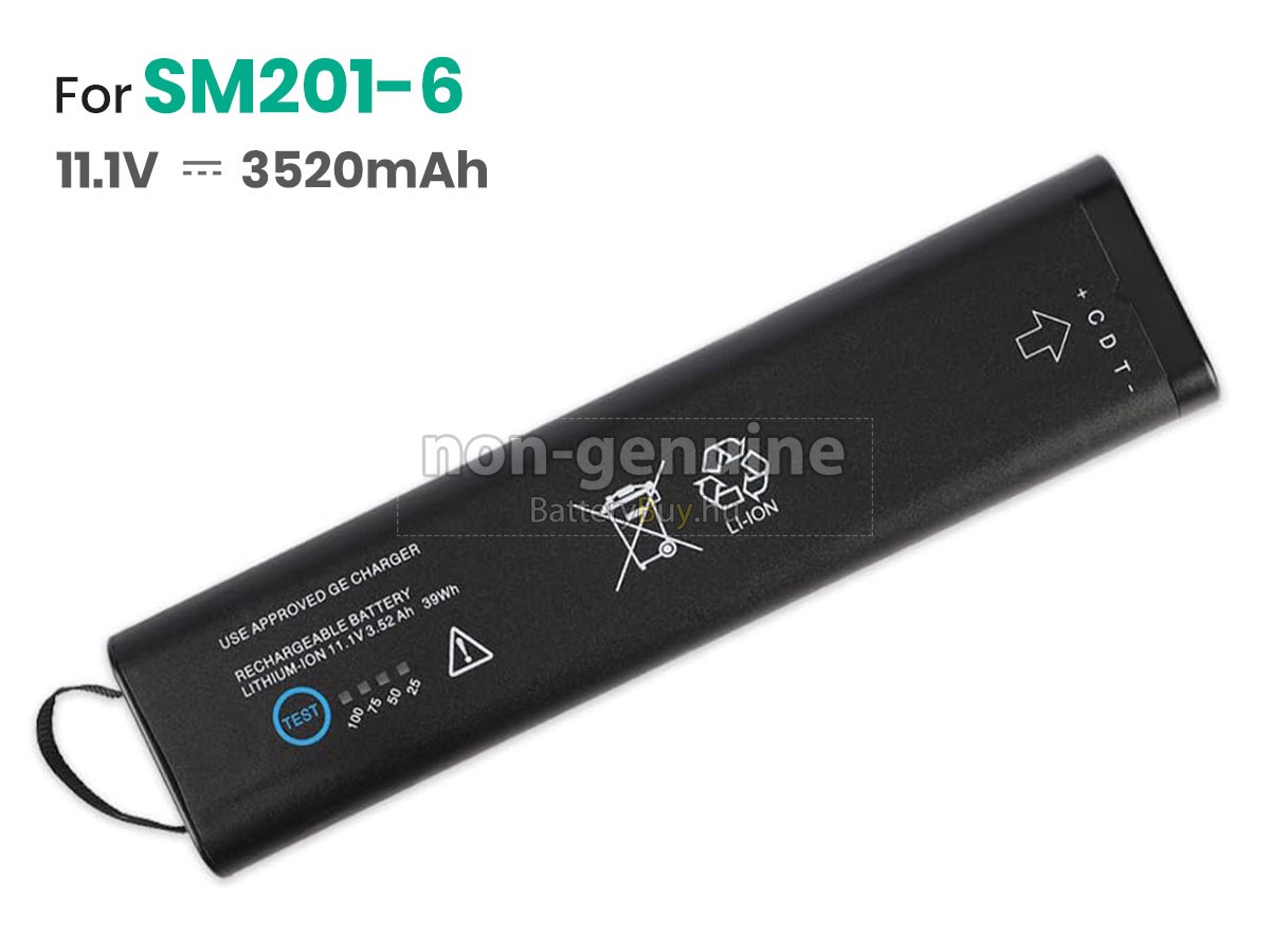 GE DASH 4000 helyettesítő akkumulátor