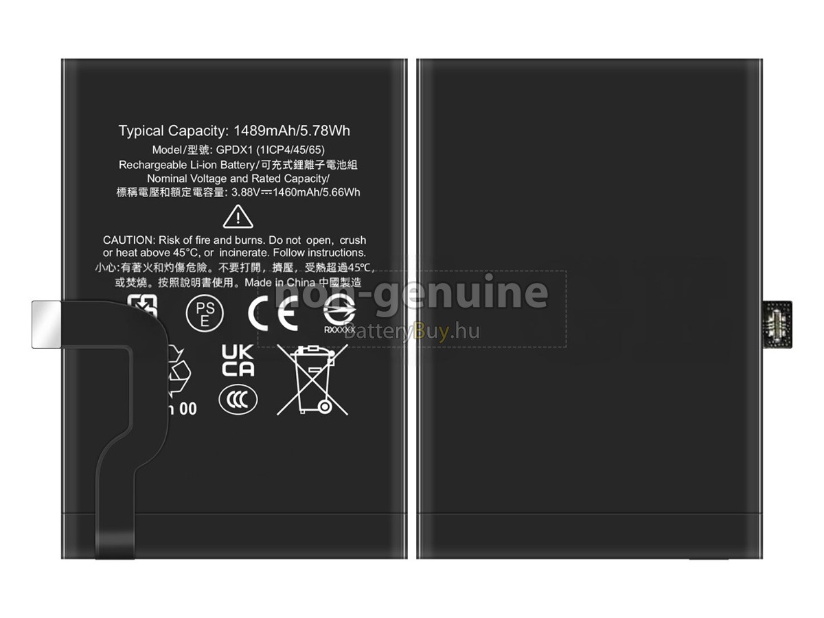 Google PIXEL FOLD helyettesítő akkumulátor