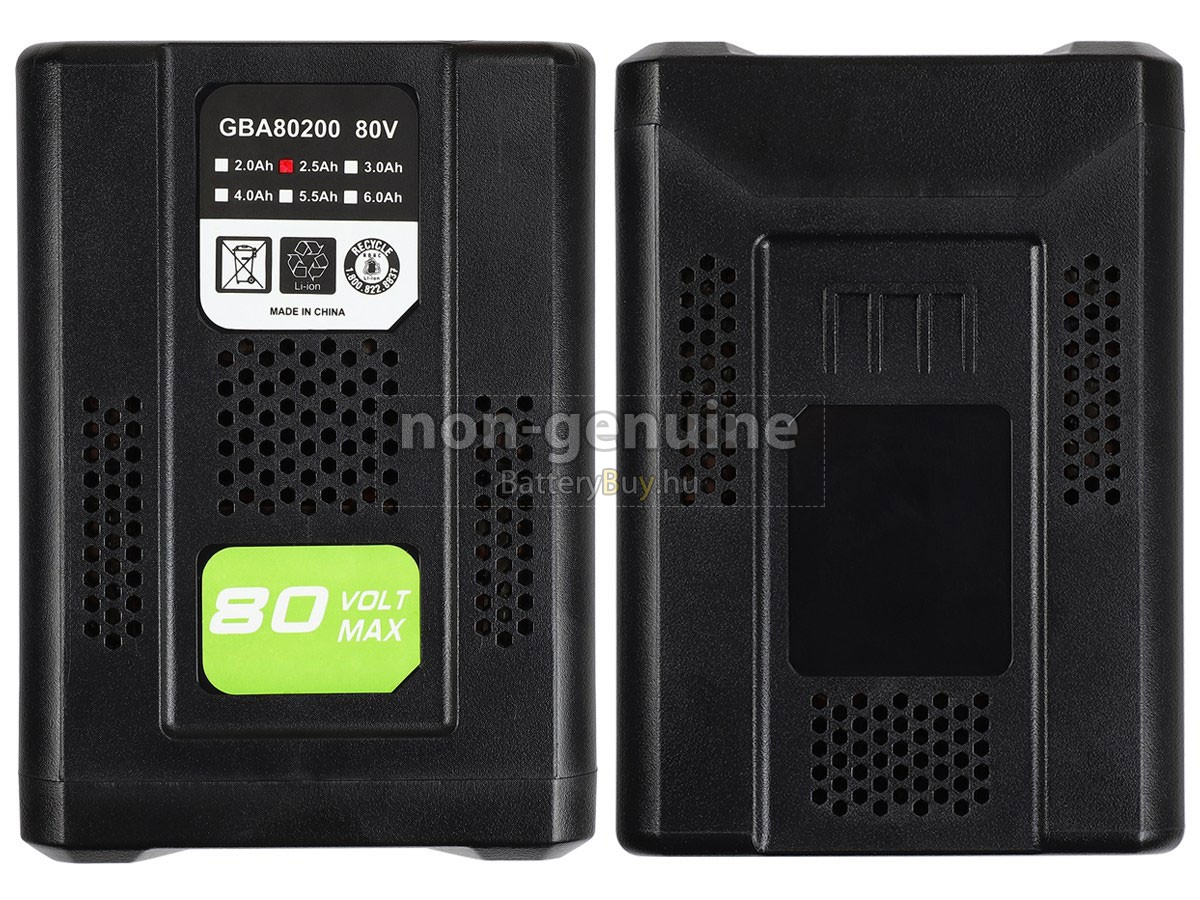 Greenworks GBA80500 helyettesítő akkumulátor