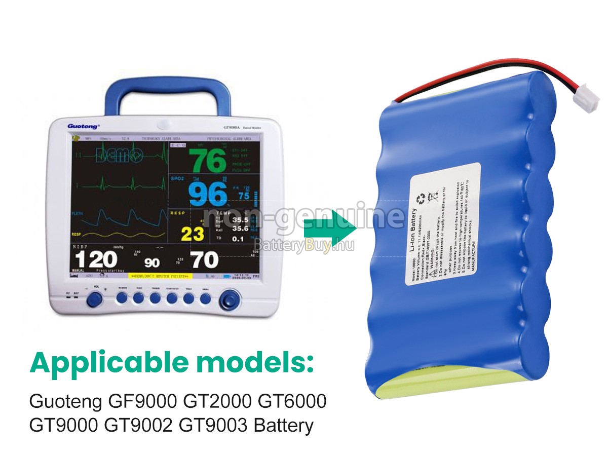 Guoteng GT9003 helyettesítő akkumulátor