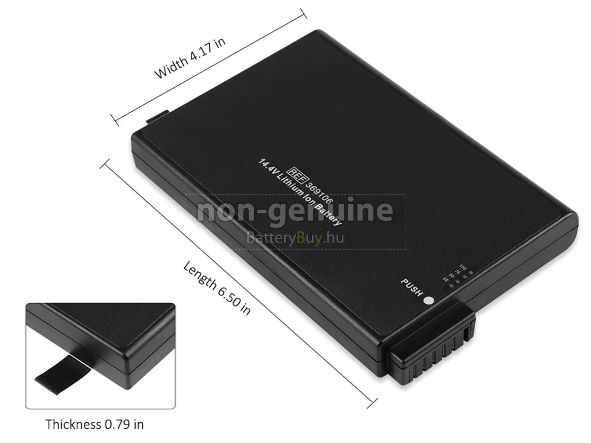 Hamilton 369106 helyettesítő akkumulátor