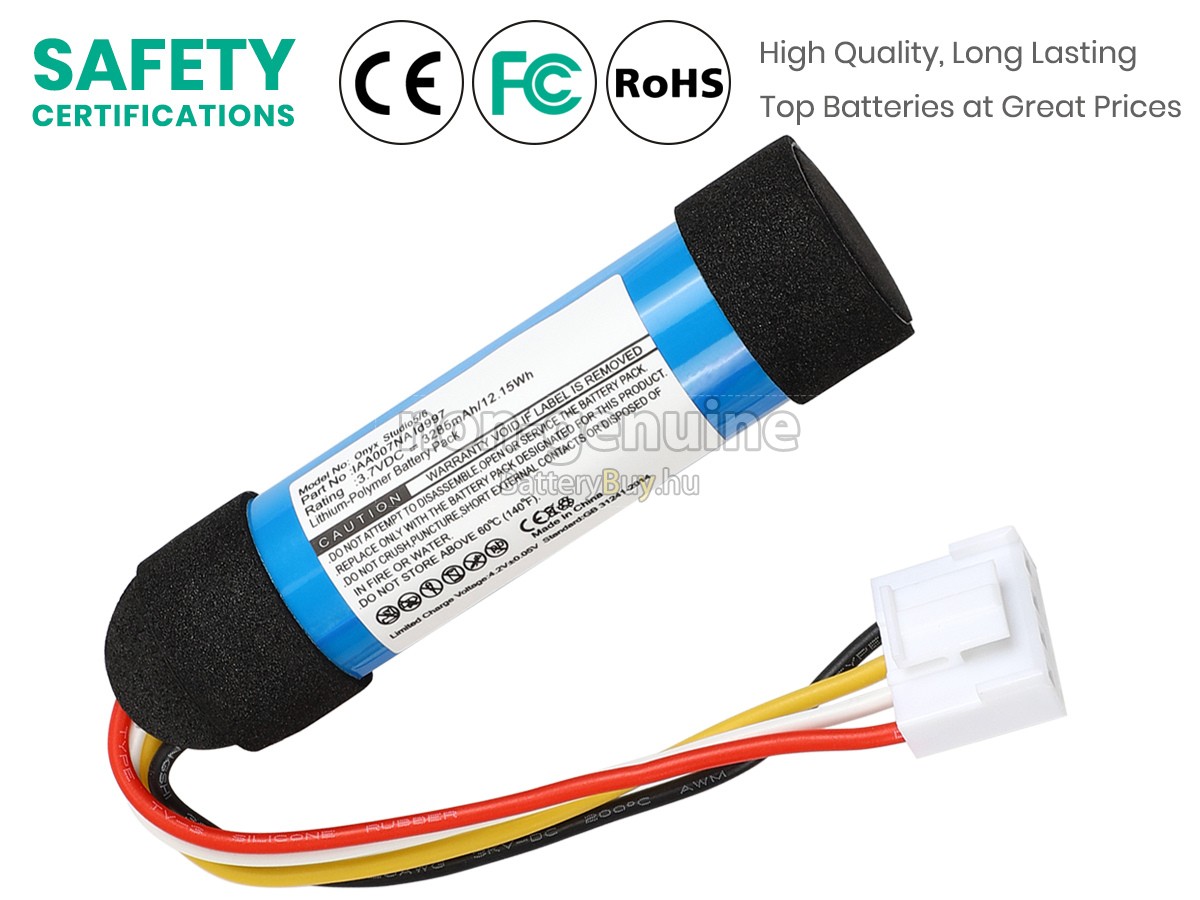 Harman Kardon HKOS6BLKSG helyettesítő akkumulátor