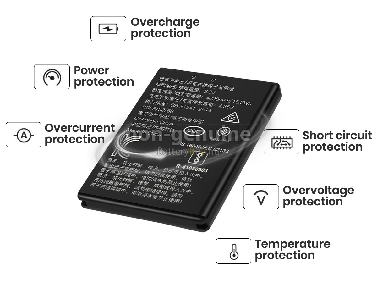 Honeywell SCANPAL EDA40 helyettesítő akkumulátor