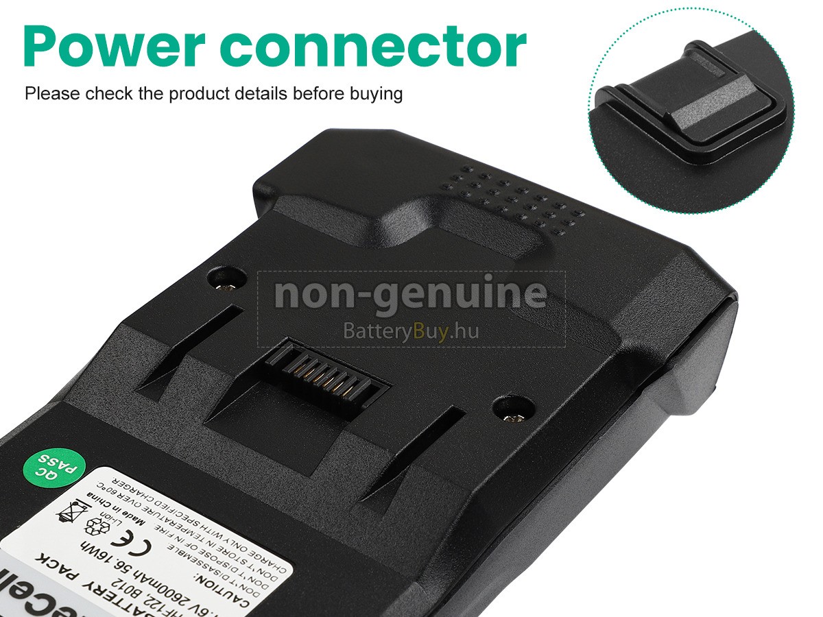 Hoover HF122EN011 helyettesítő akkumulátor