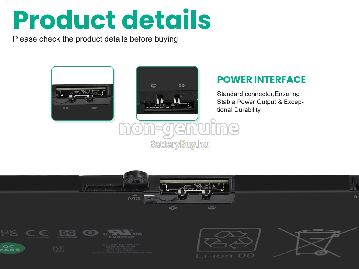 HP CI04XL helyettesítő akkumulátor