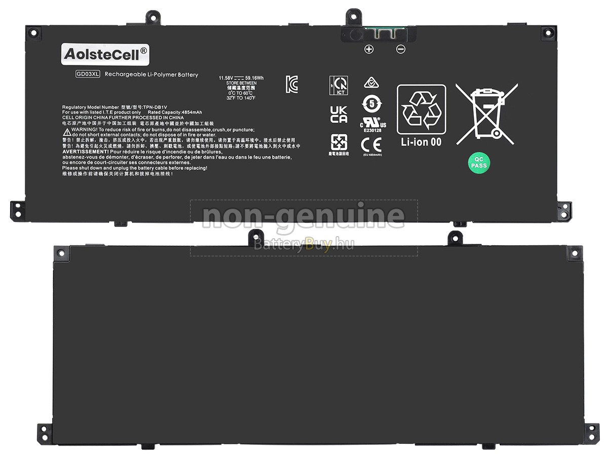 HP OmniBook X 14-KA0003NOX helyettesítő akkumulátor