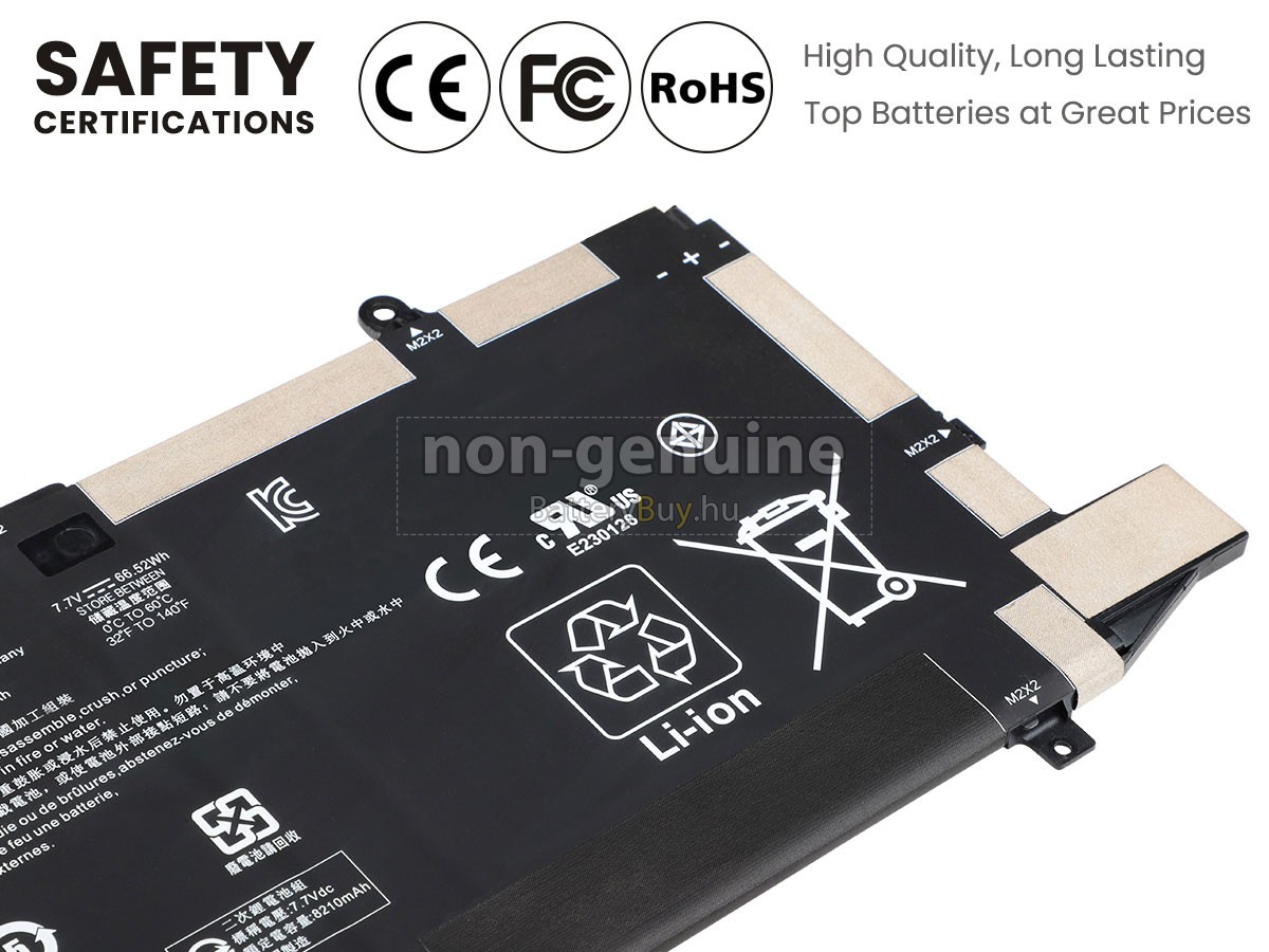 HP Spectre X360 Convertible 14-EA0052TU laptop helyettesítő akkumulátor