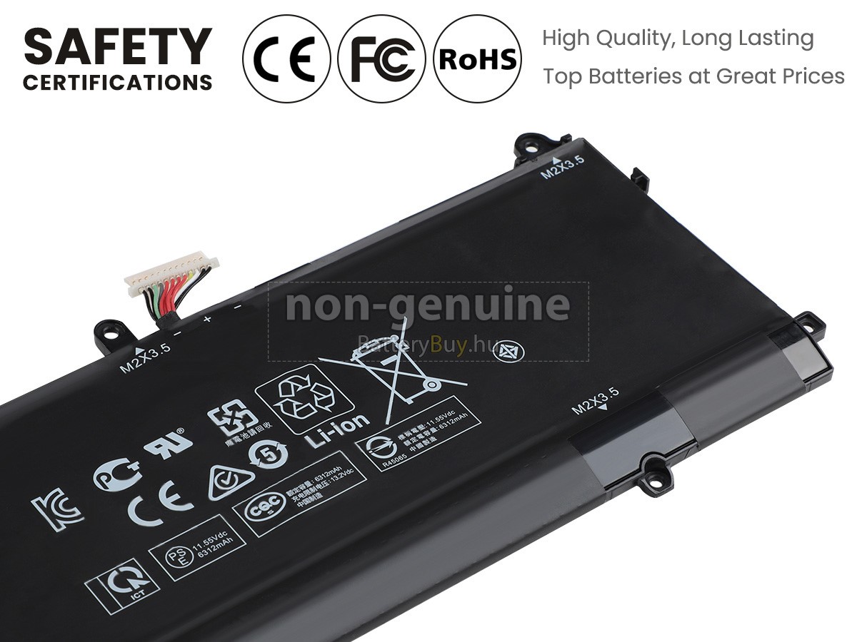 HP Spectre X360 15-EB0015NO laptop helyettesítő akkumulátor