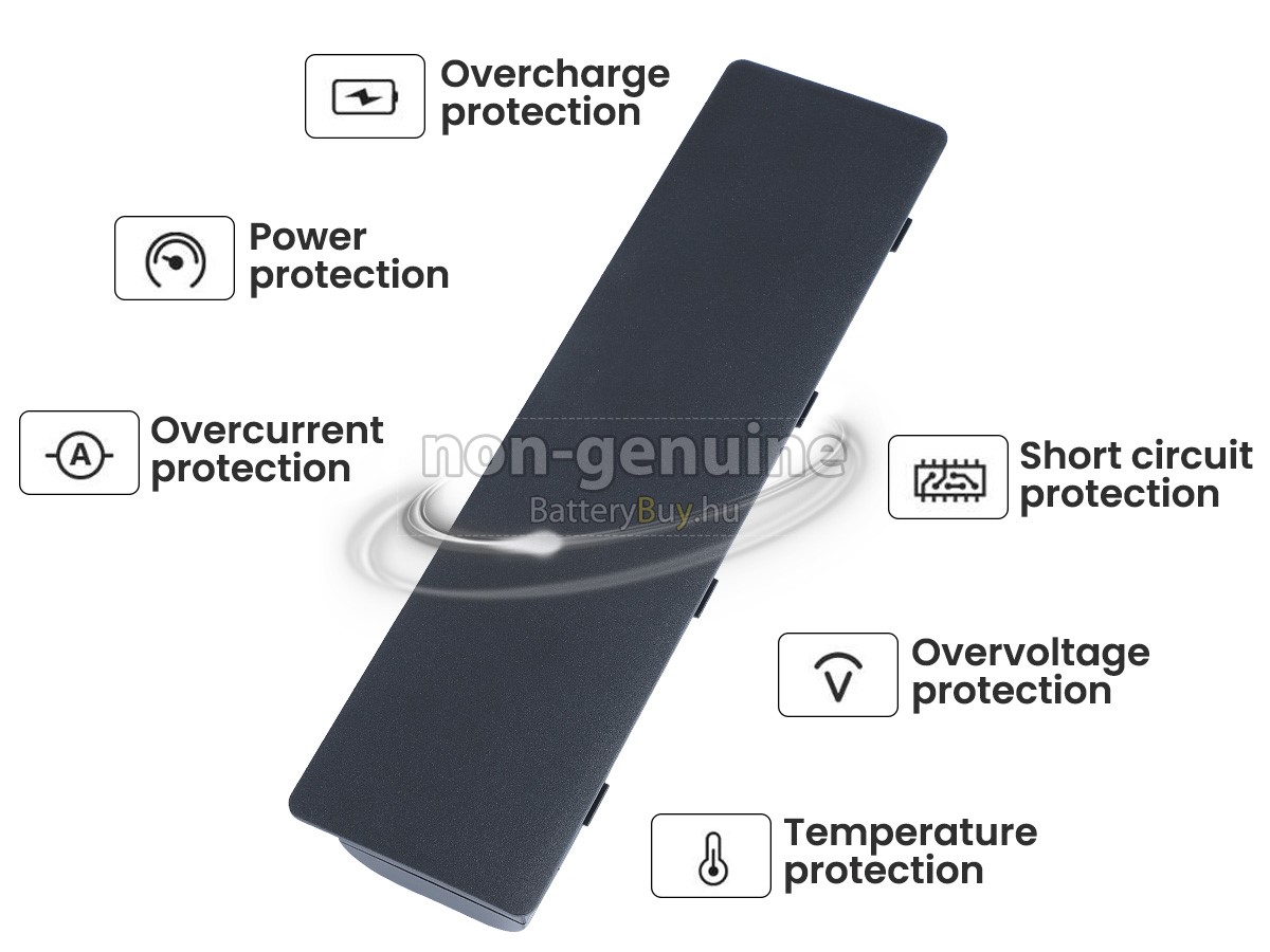 HP Envy 17-N107TX helyettesítő akkumulátor