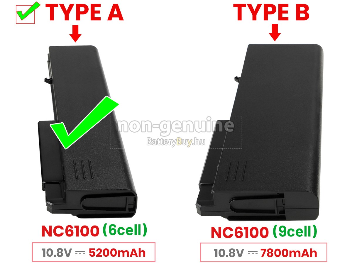 HP Compaq 443884-001 helyettesítő akkumulátor