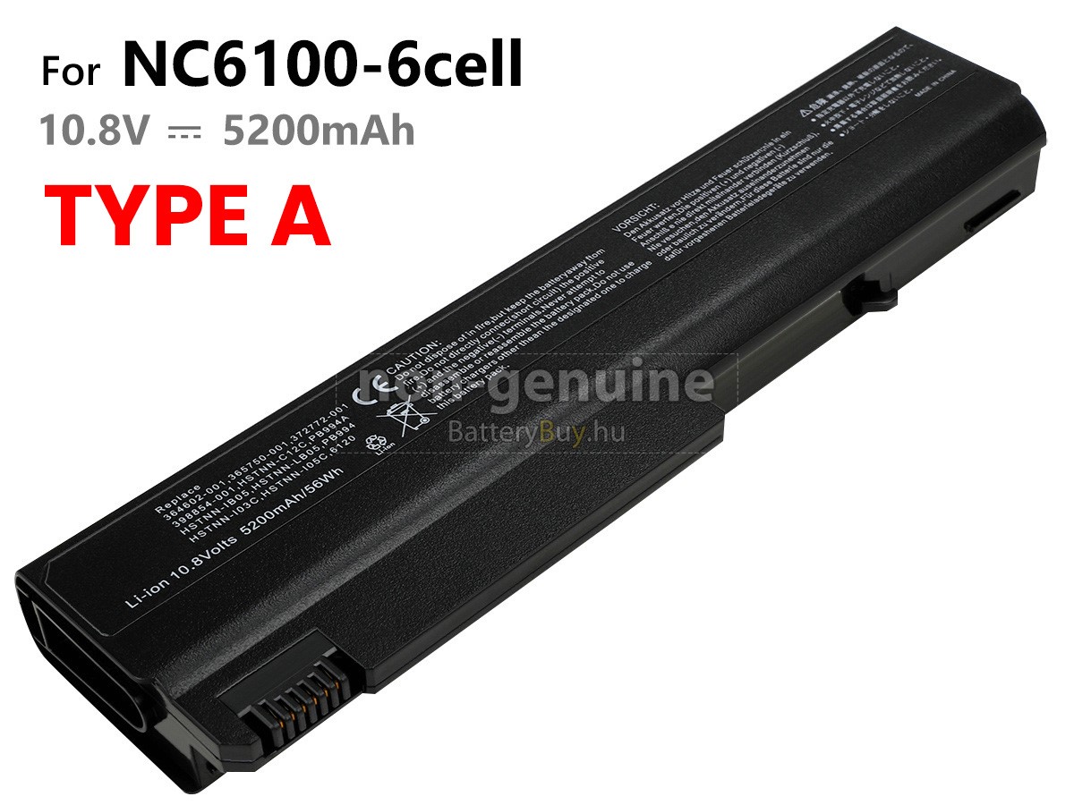 HP Compaq 443884-001 helyettesítő akkumulátor