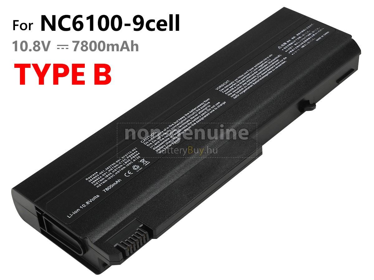 HP Compaq 443884-001 helyettesítő akkumulátor