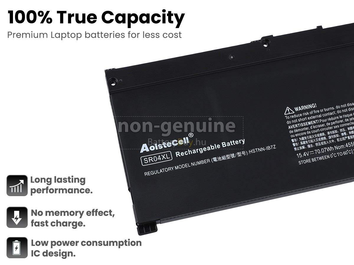 HP SR04XL laptop helyettesítő akkumulátor
