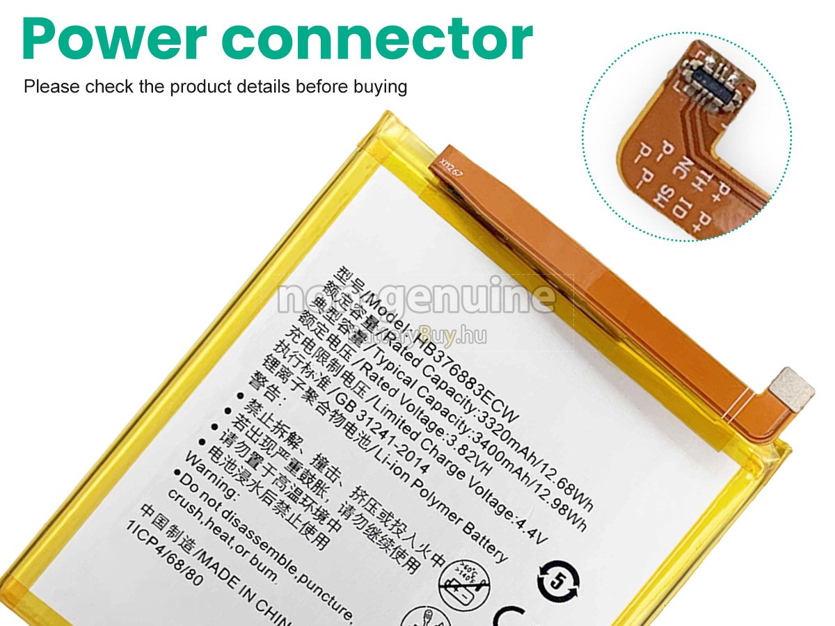 Huawei P9 PLUS helyettesítő akkumulátor