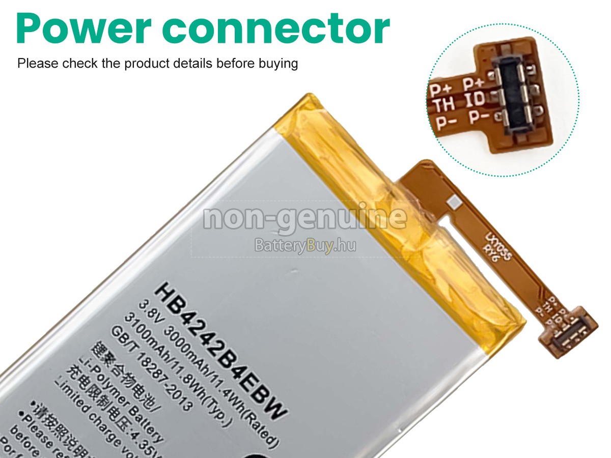 Huawei HB4242B4EBW helyettesítő akkumulátor