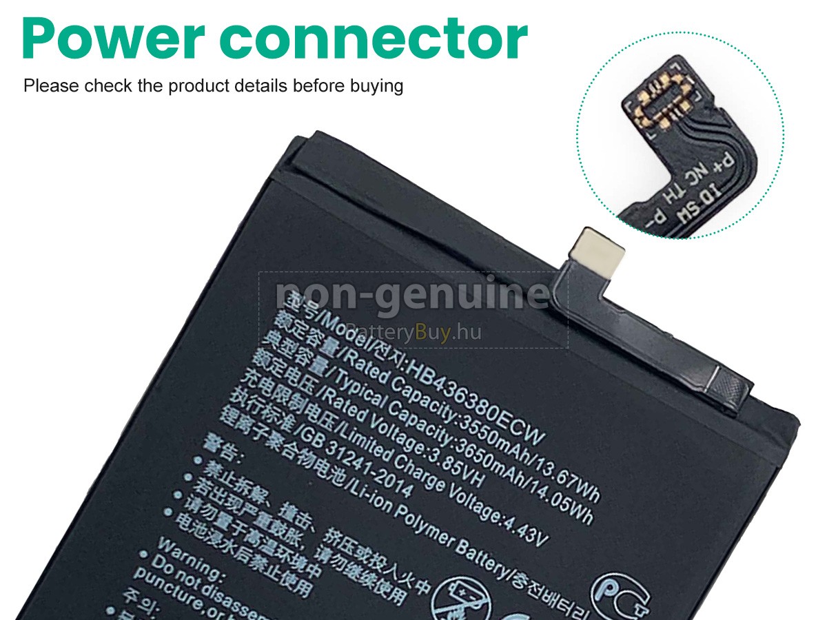 Huawei P30 helyettesítő akkumulátor
