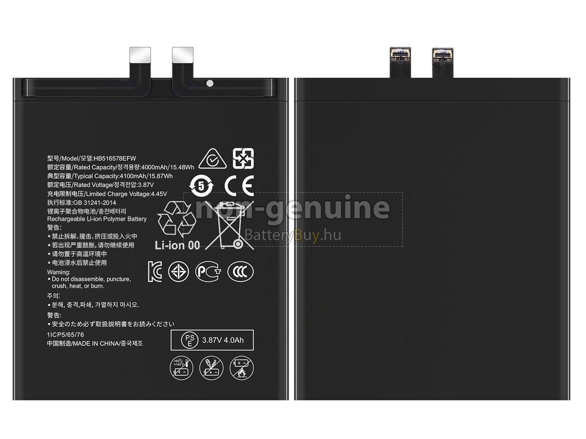 Huawei P50 helyettesítő akkumulátor