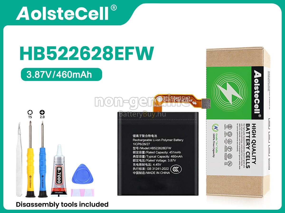 Huawei HB522628EFW helyettesítő akkumulátor