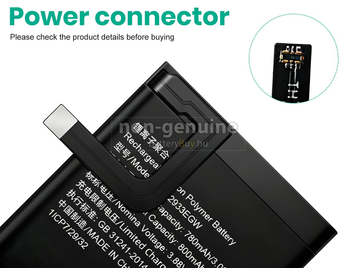 Huawei HB652933EGW helyettesítő akkumulátor