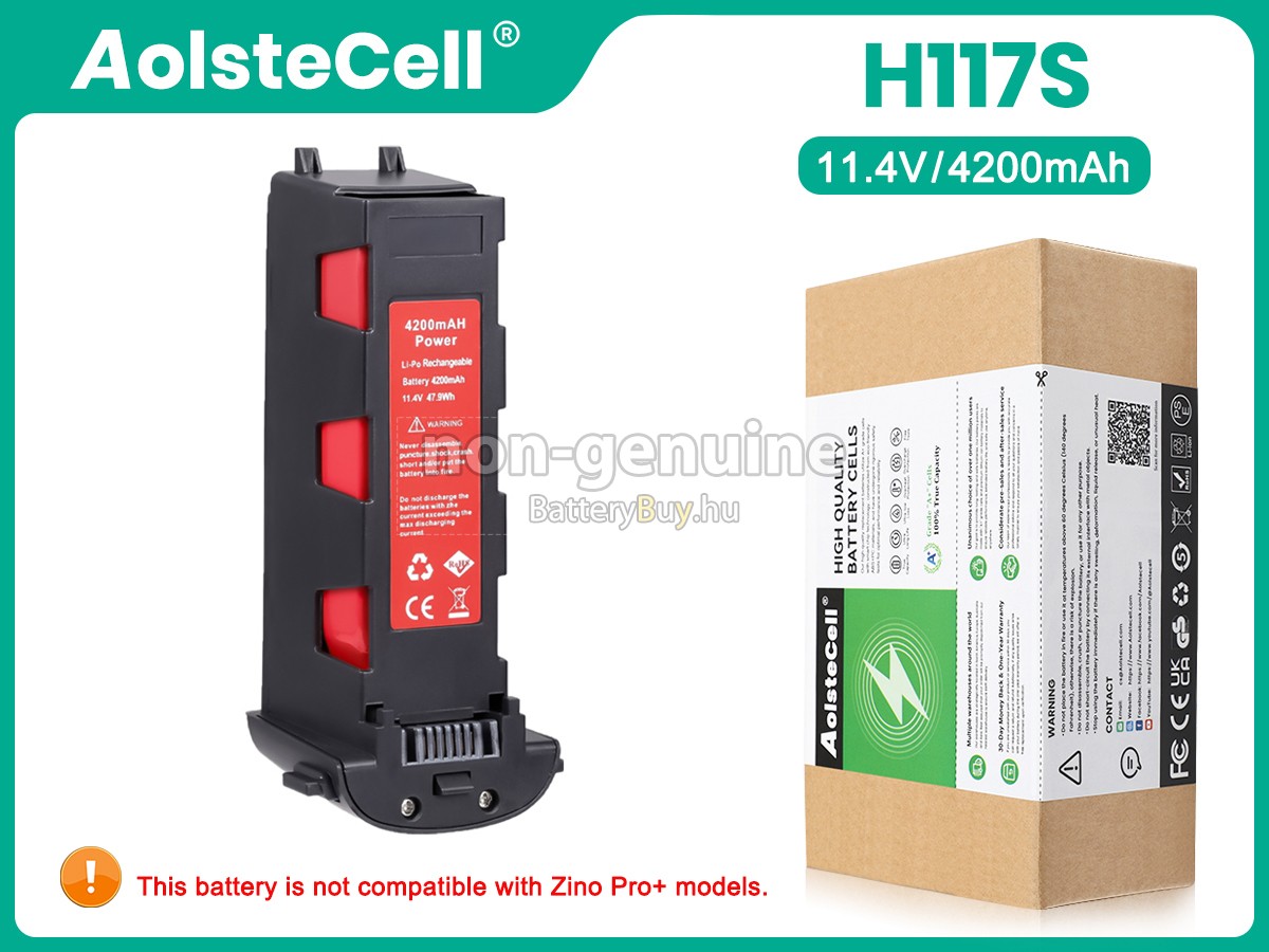 Hubsan ZINO H117S WIFI FPV DRONE helyettesítő akkumulátor