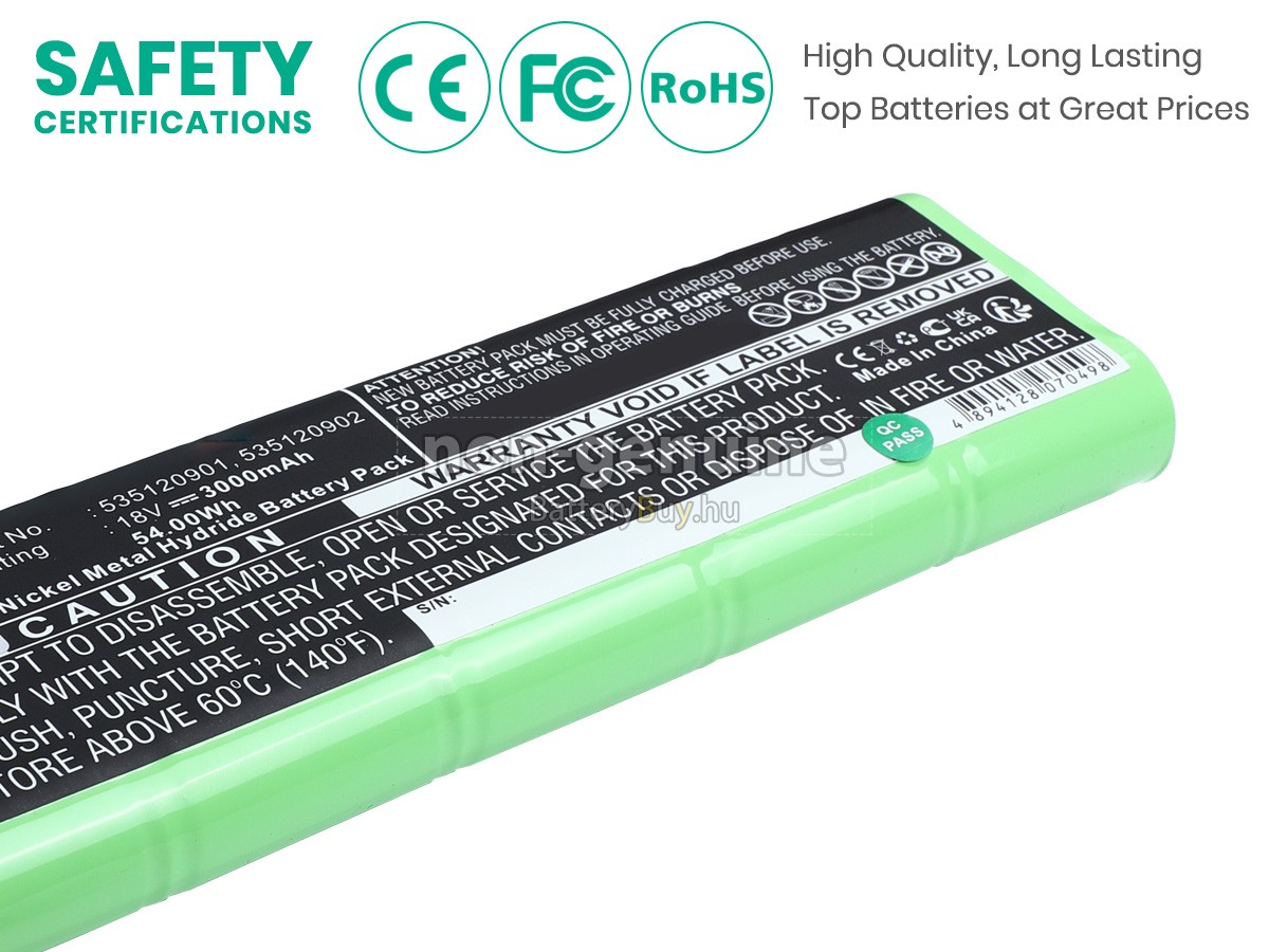 Husqvarna AUTOMOWER 220AC helyettesítő akkumulátor