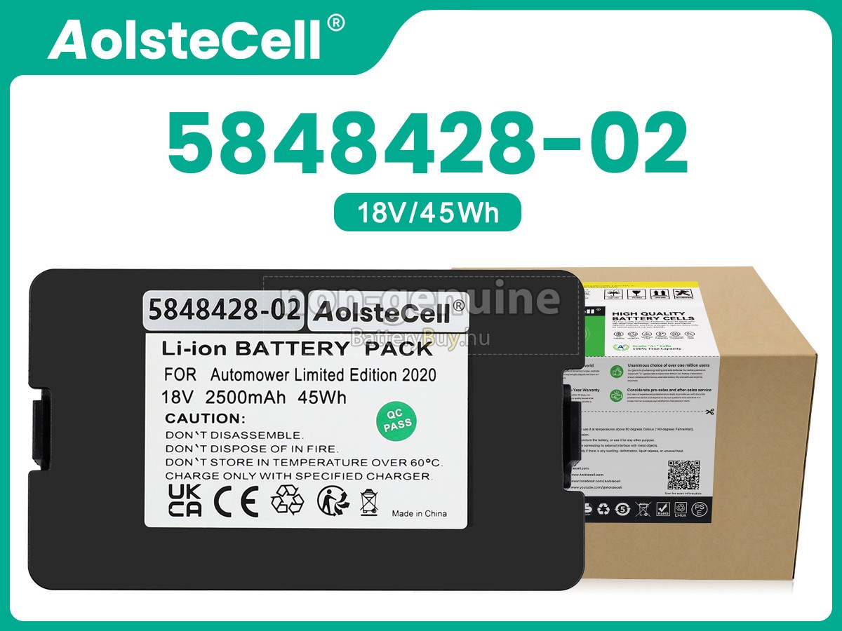 Husqvarna 5908101-0X helyettesítő akkumulátor