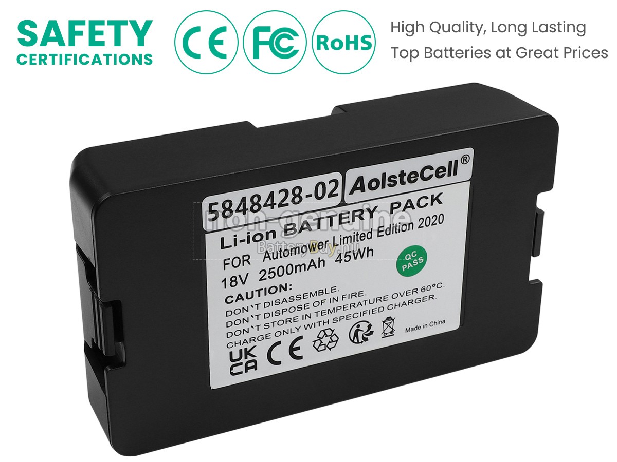 Husqvarna 5908101-0X helyettesítő akkumulátor