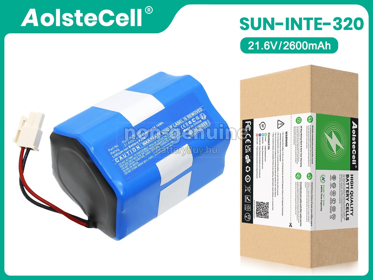 ILIFE SUN-INTE-320 helyettesítő akkumulátor