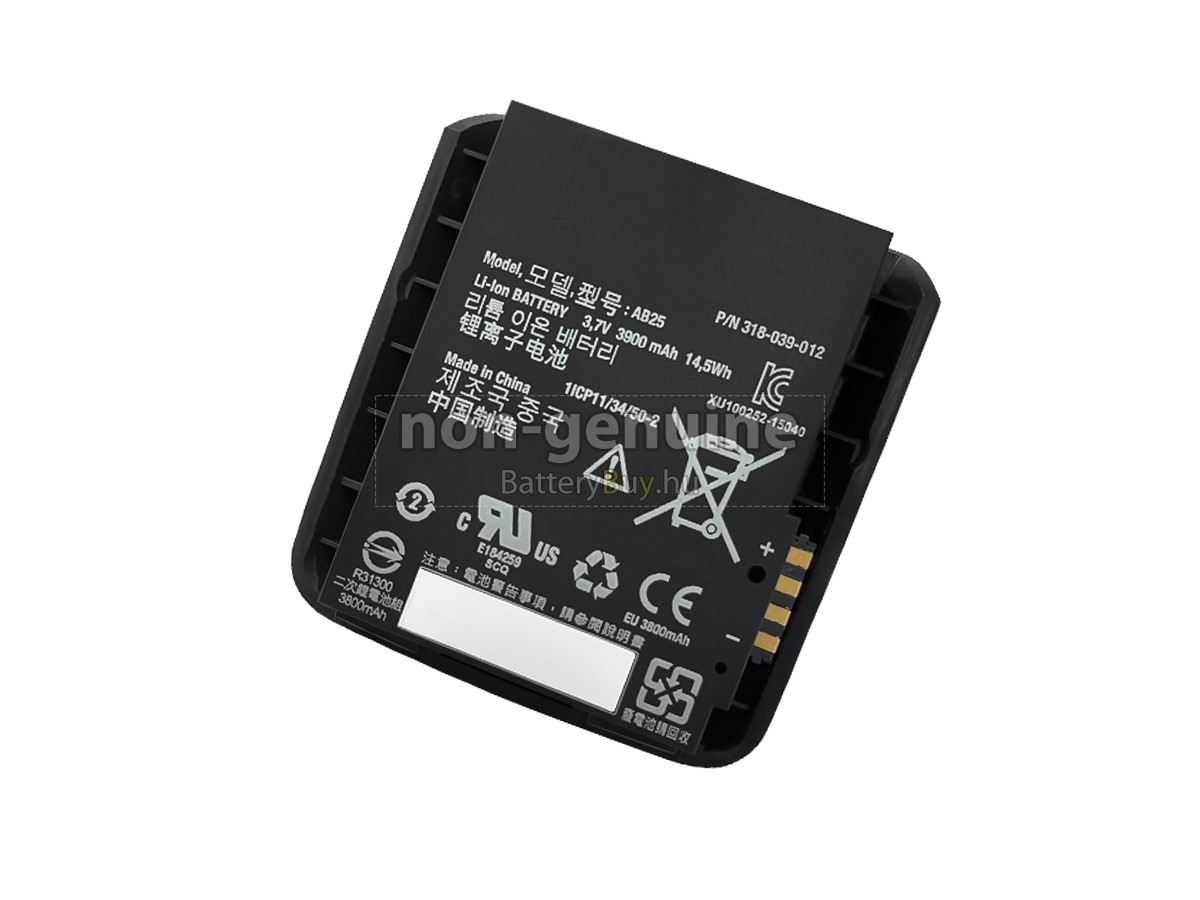 Intermec AB25 helyettesítő akkumulátor