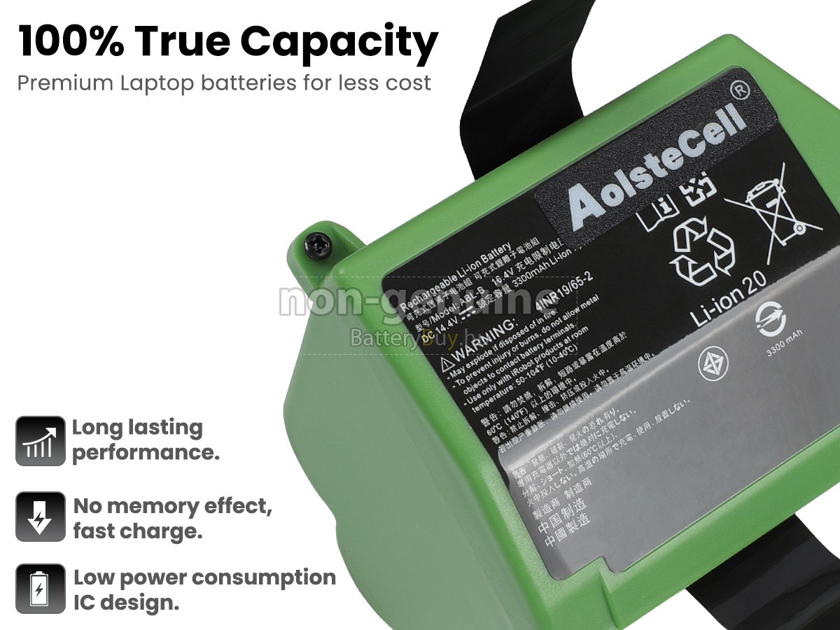 Irobot ABL-B(4INR19/65-2) helyettesítő akkumulátor