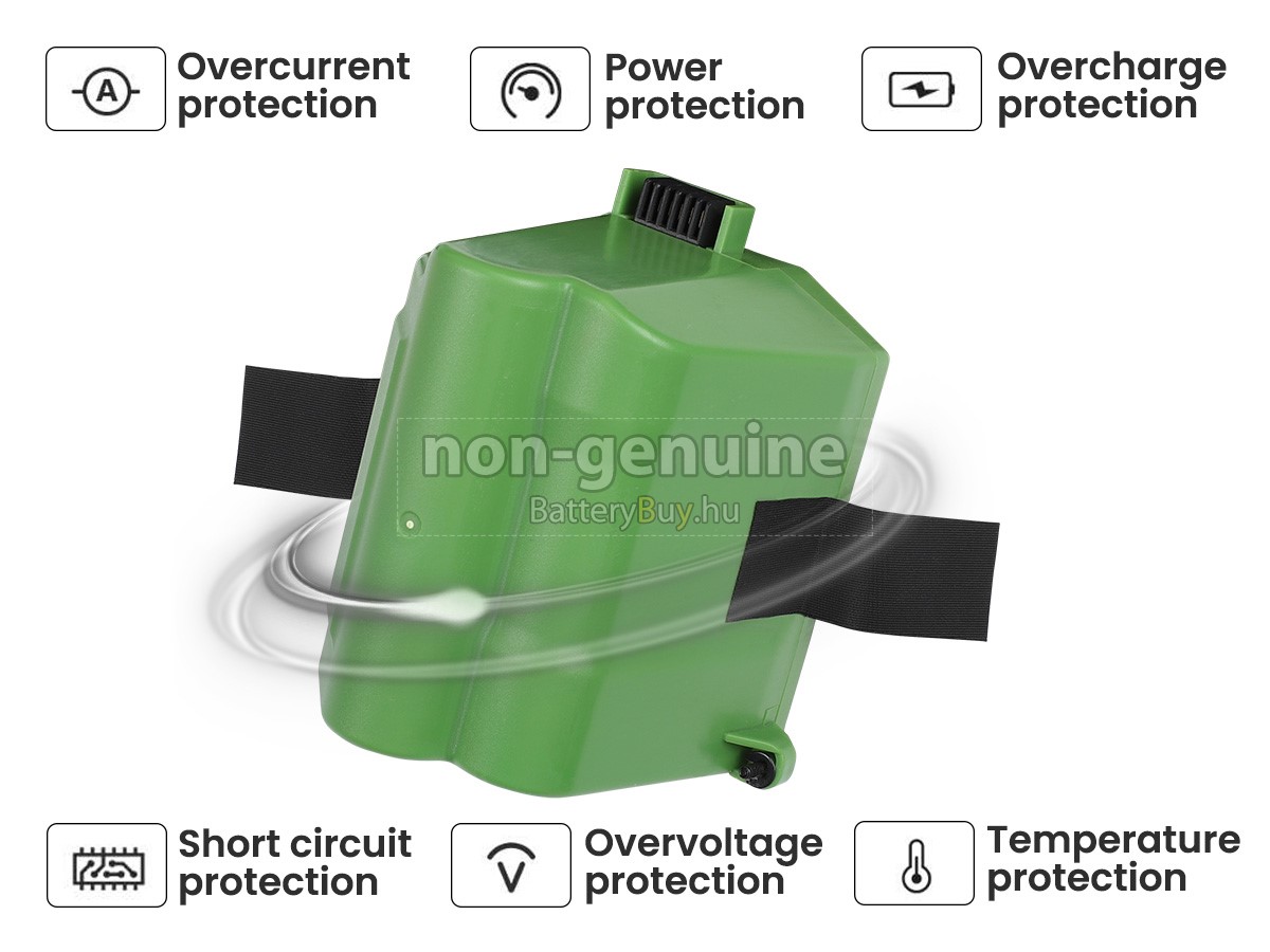 Irobot ABL-B(4INR19/65-2) helyettesítő akkumulátor