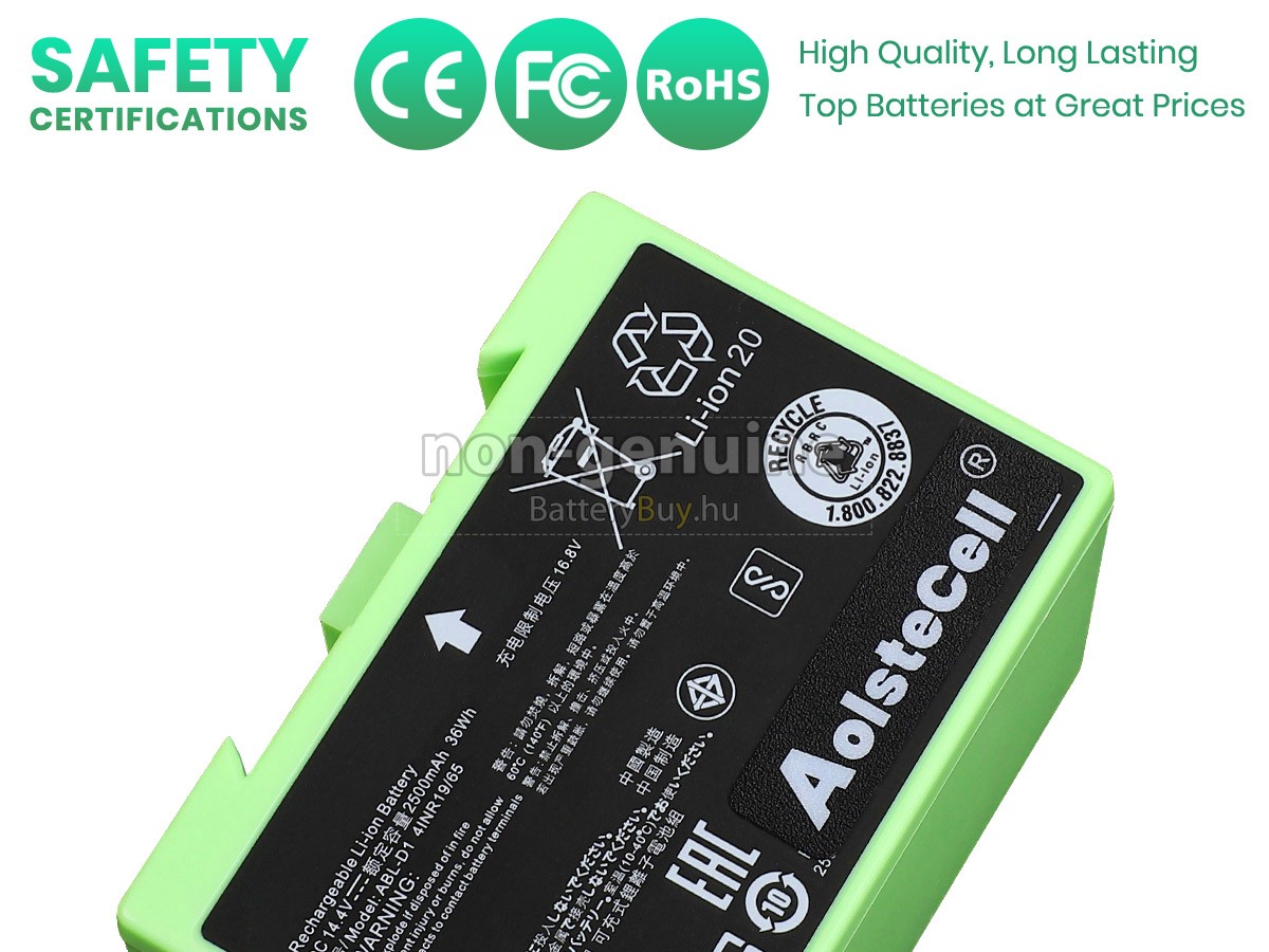 iRobot ROOMBA I7158 helyettesítő akkumulátor