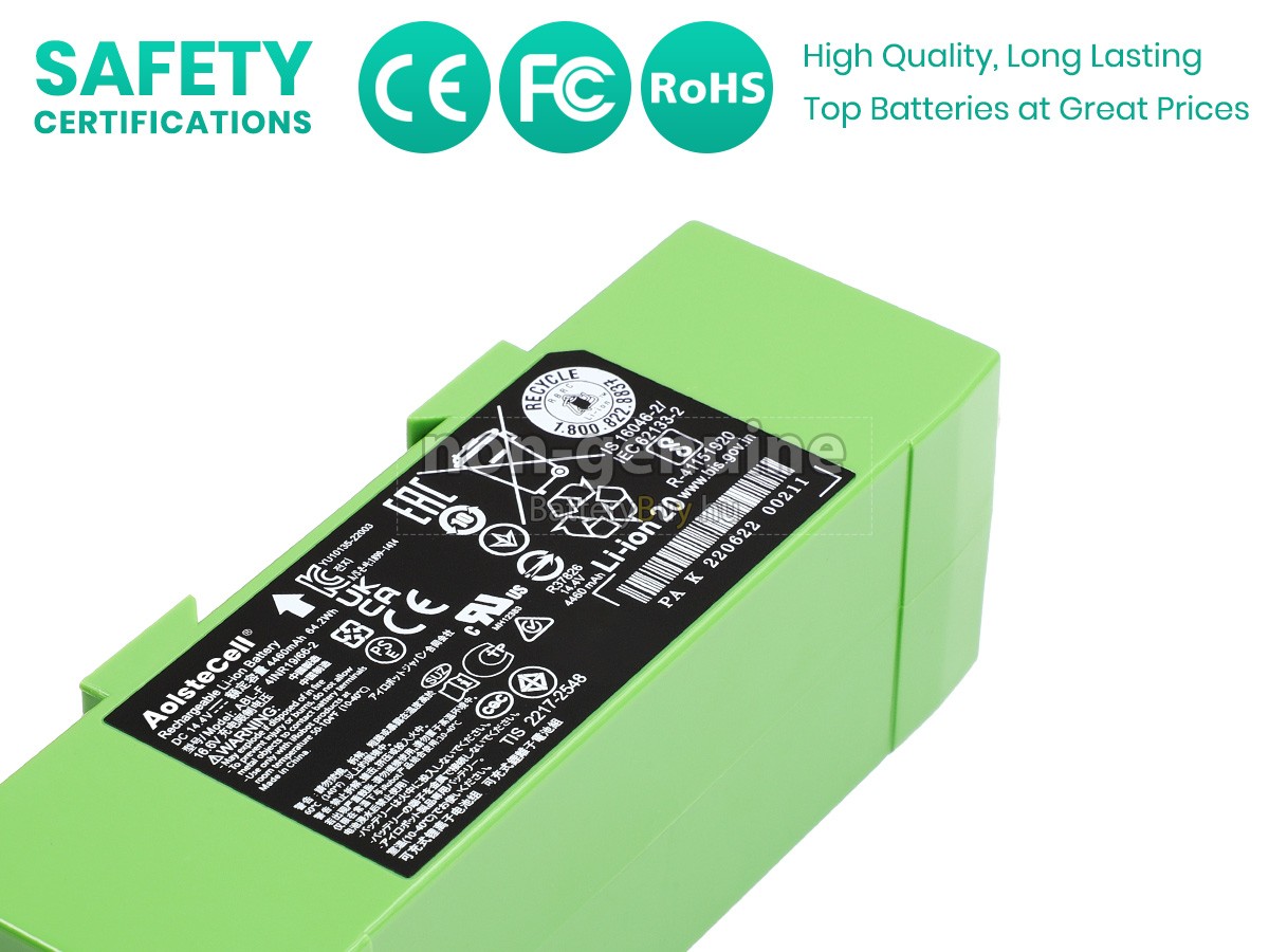 iRobot ROOMBA I7158 helyettesítő akkumulátor