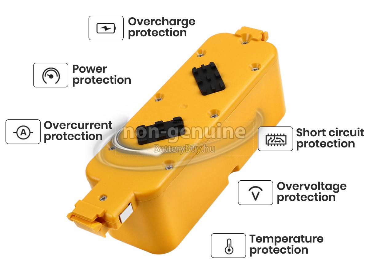 Irobot ROOMBA 418 helyettesítő akkumulátor