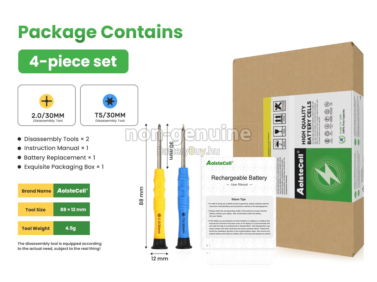 iru Z15X helyettesítő akkumulátor