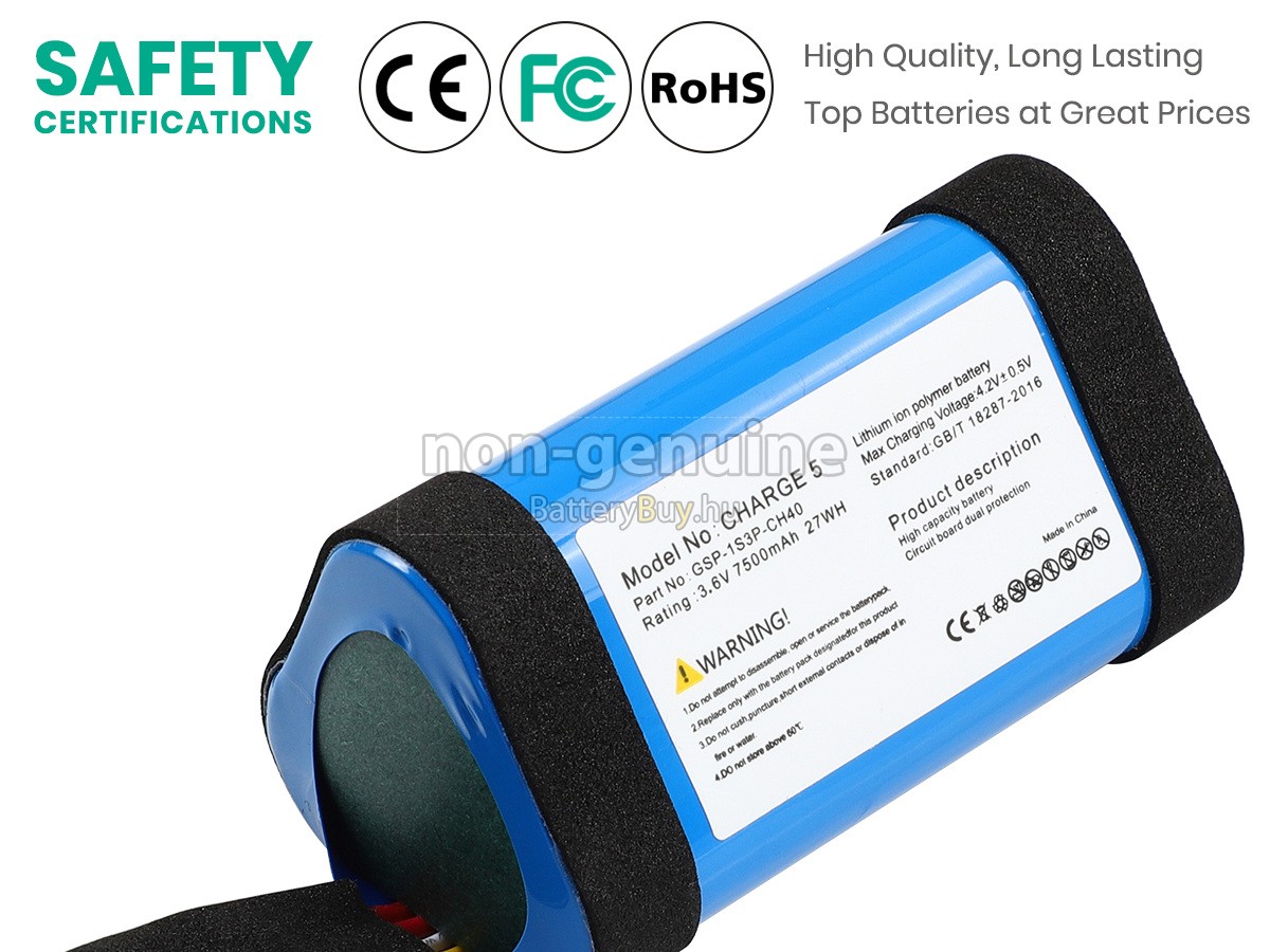 JBL CHARGE 5 helyettesítő akkumulátor