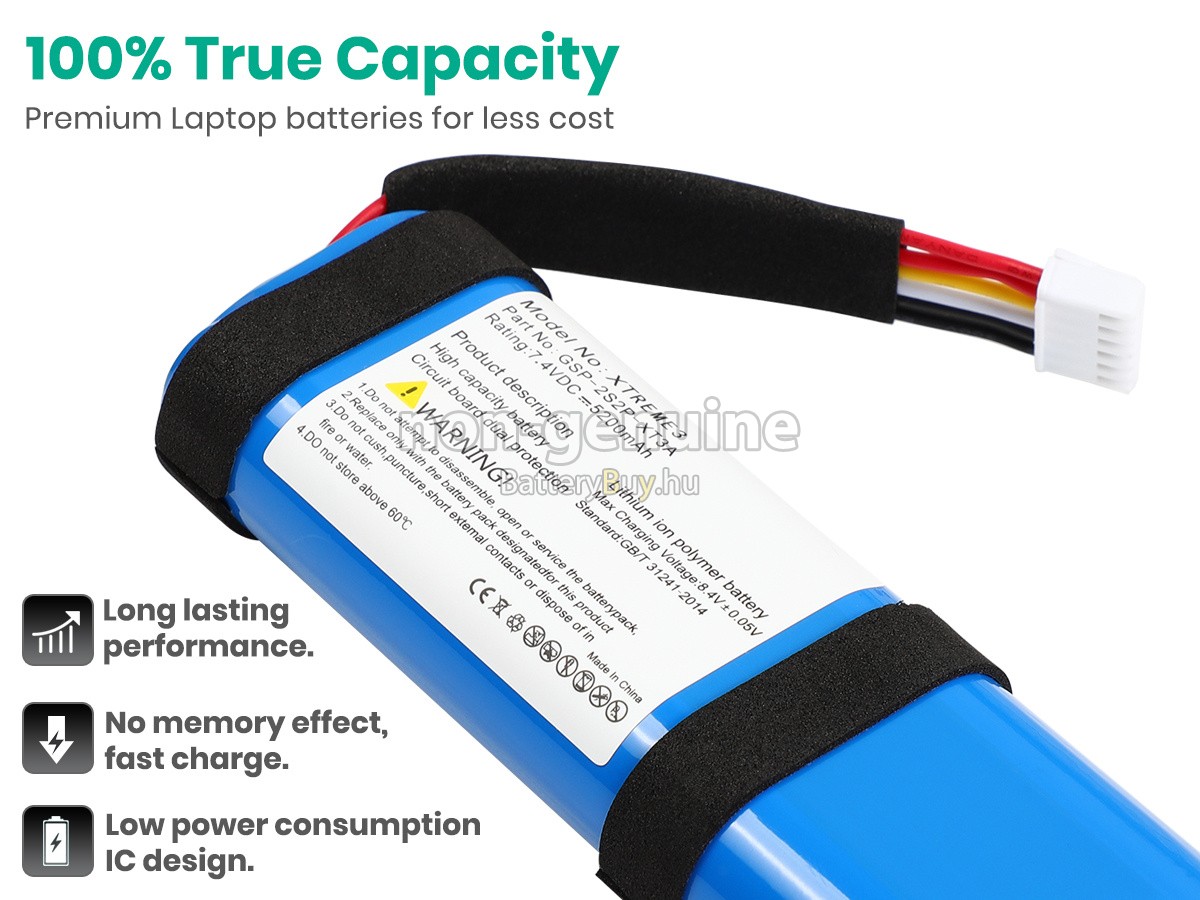 JBL XTREME 3 helyettesítő akkumulátor