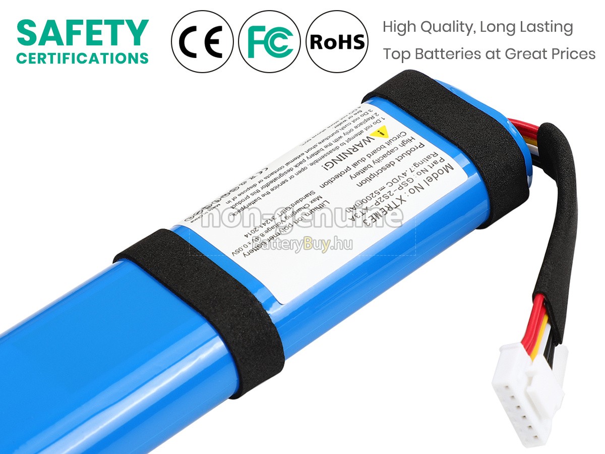 JBL XTREME 3 helyettesítő akkumulátor