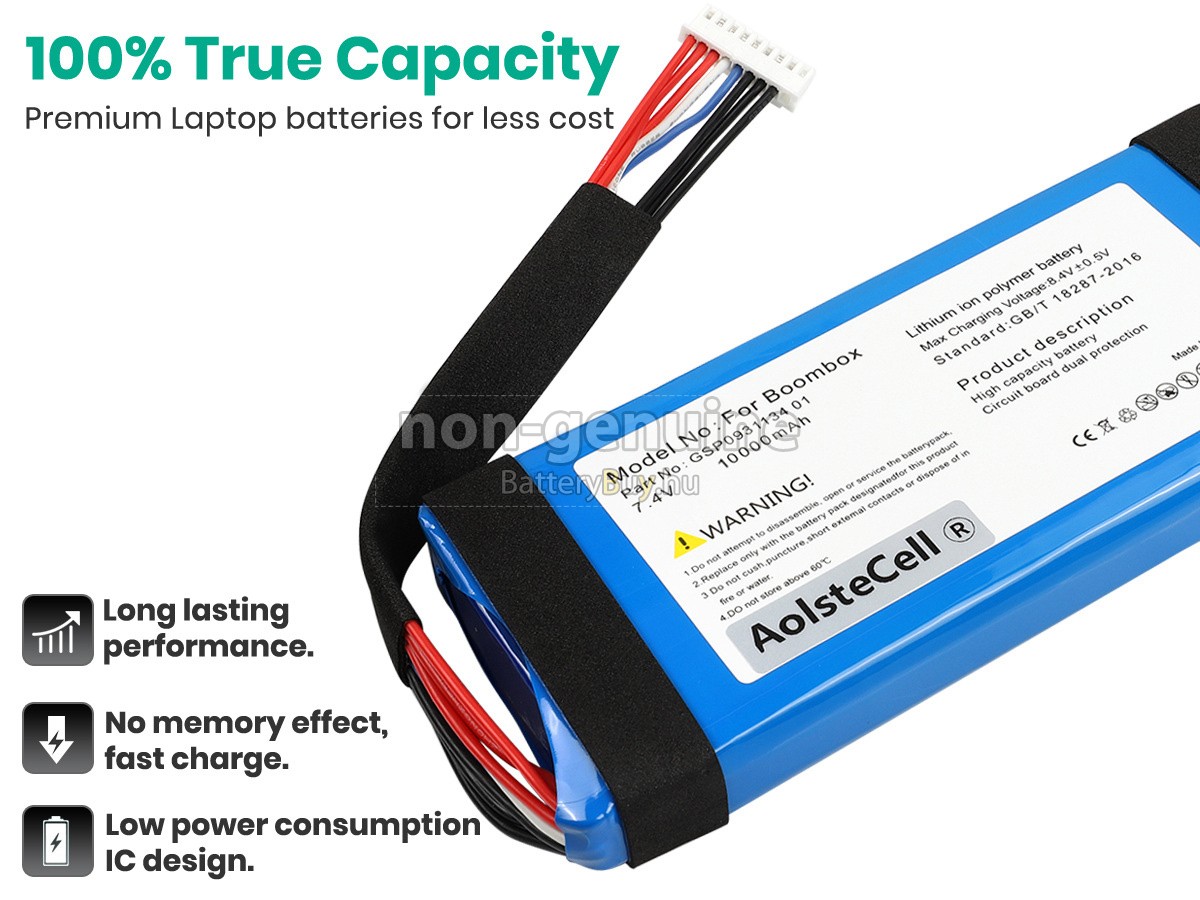 JBL BOOMBOXSQUADAM helyettesítő akkumulátor