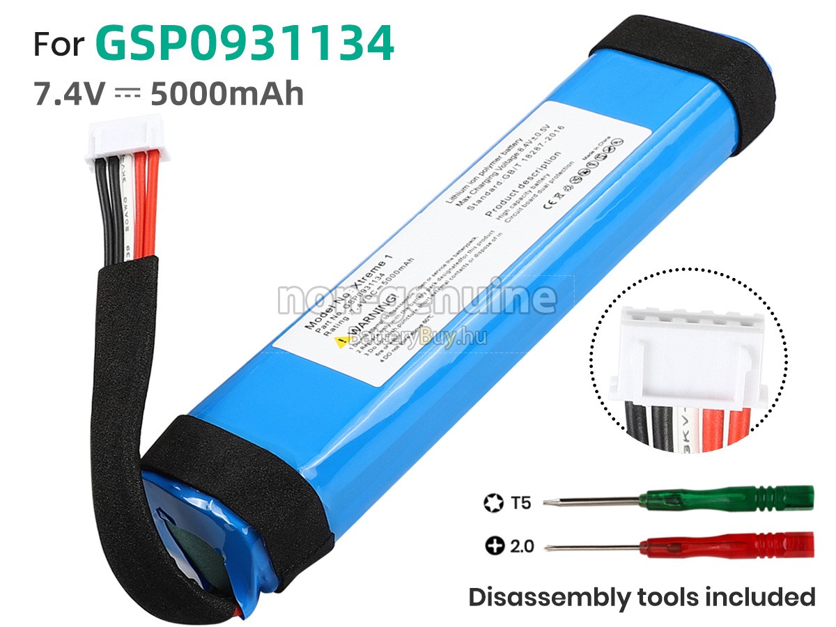 JBL GSP0931134 helyettesítő akkumulátor