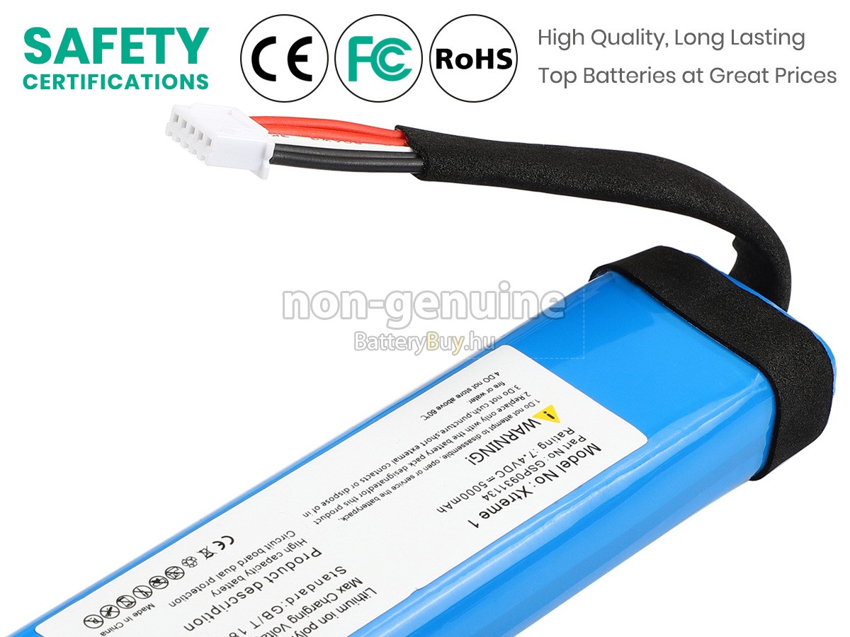 JBL GSP0931134 helyettesítő akkumulátor