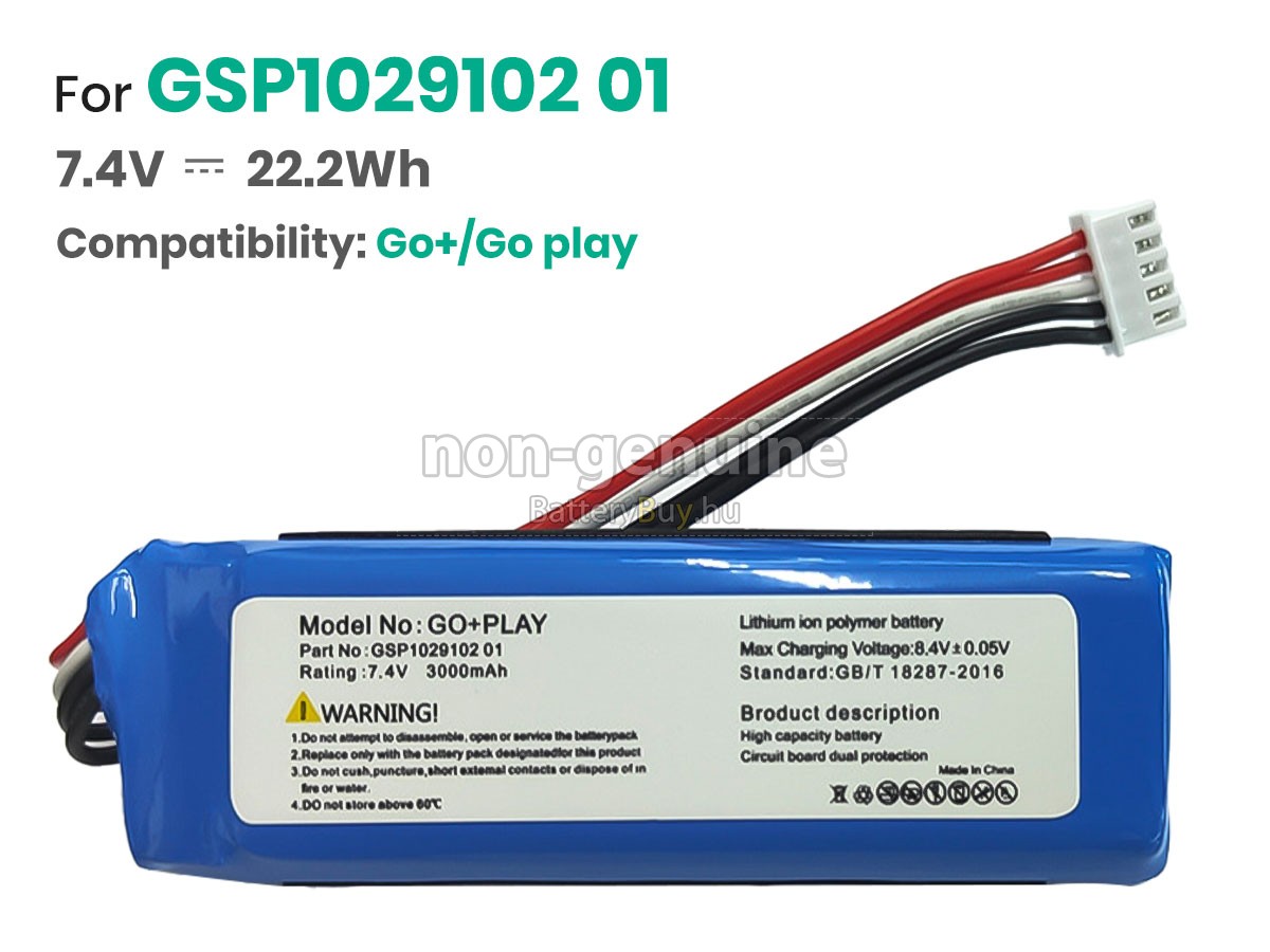 JBL GO+PLAY helyettesítő akkumulátor