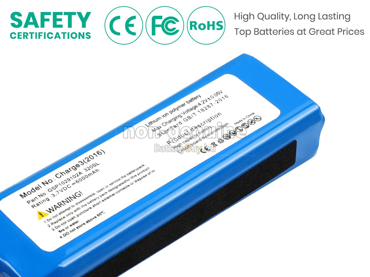 JBL GSP1029102A-2016 helyettesítő akkumulátor