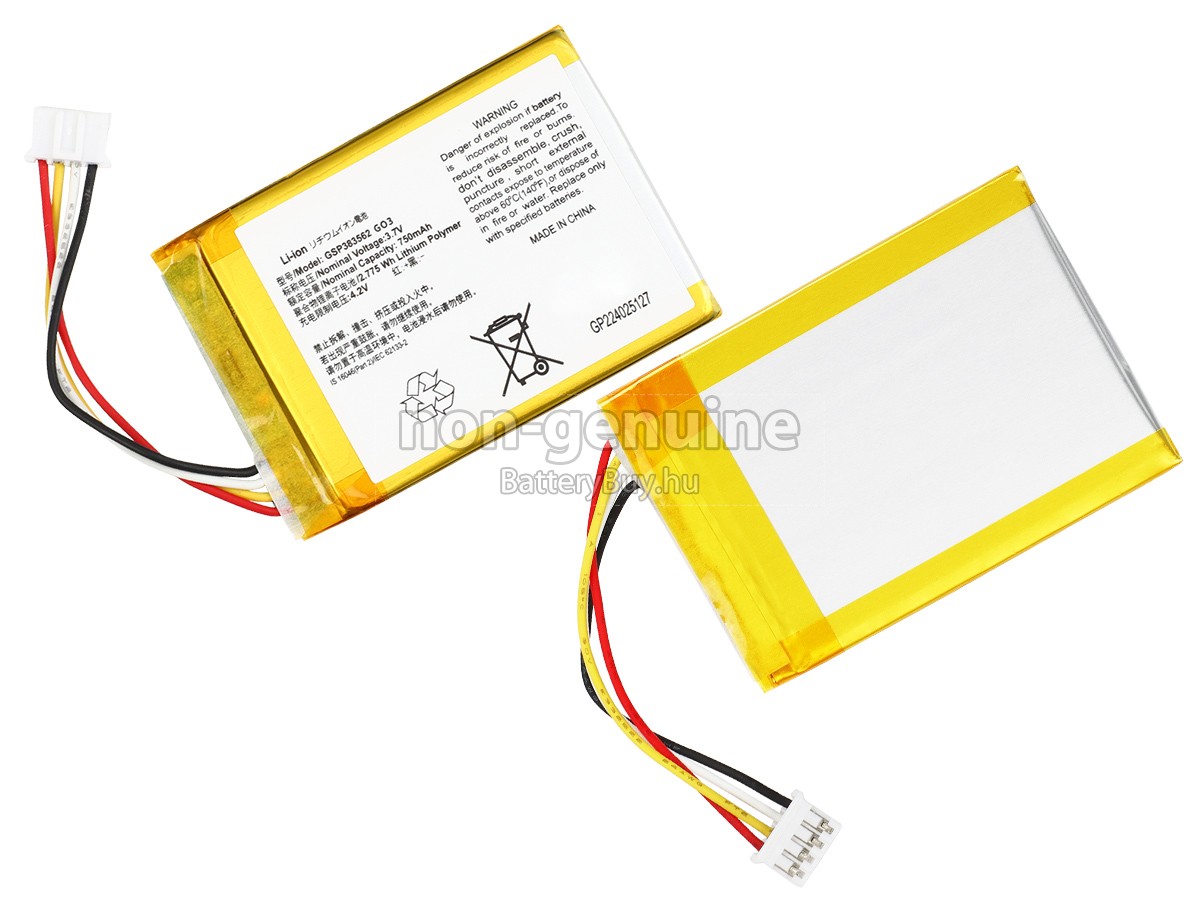 JBL GSP383562 helyettesítő akkumulátor