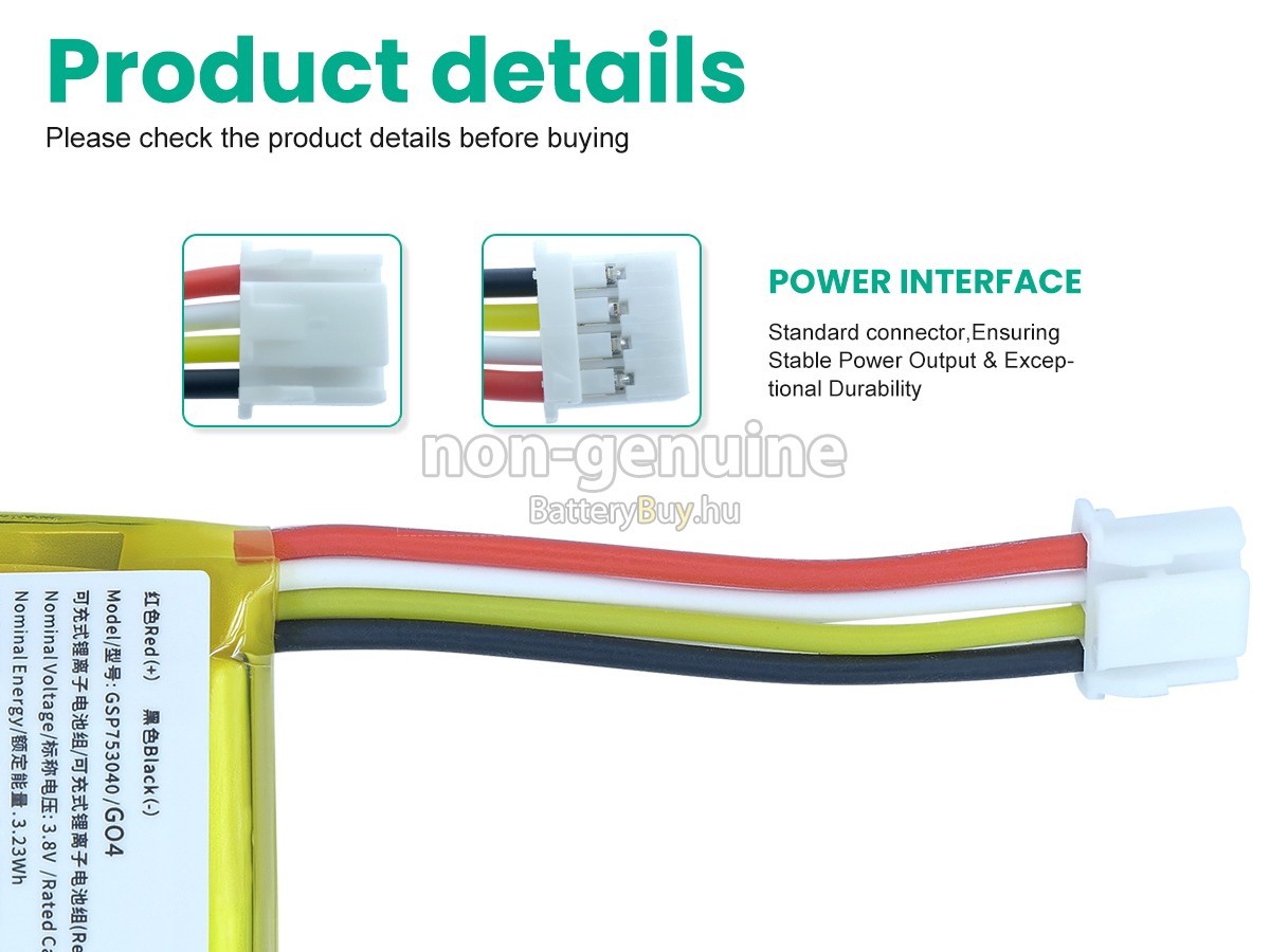 JBL 693140 helyettesítő akkumulátor