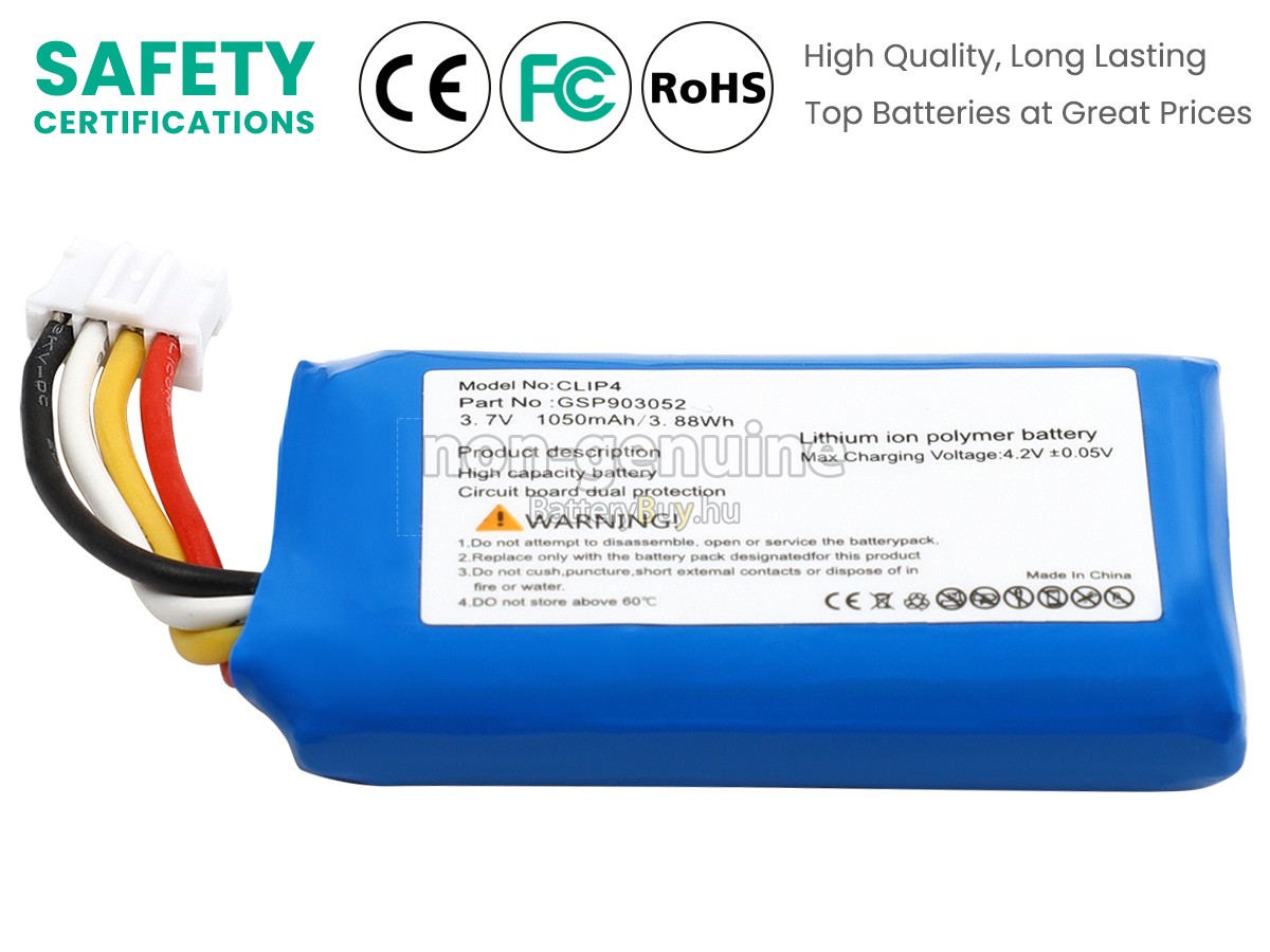 JBL GSP903052 helyettesítő akkumulátor