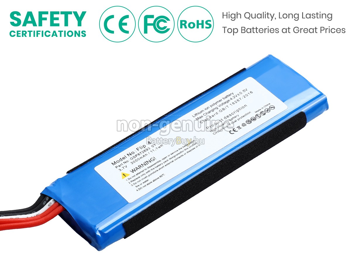 JBL FLIP 4 SPECIAL EDITION helyettesítő akkumulátor