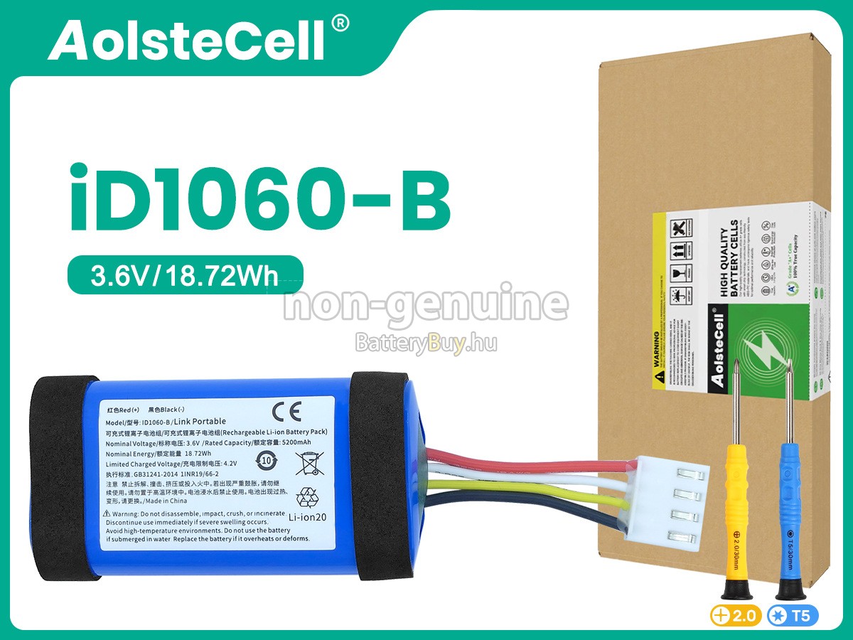 JBL SUN-INTE-152 helyettesítő akkumulátor