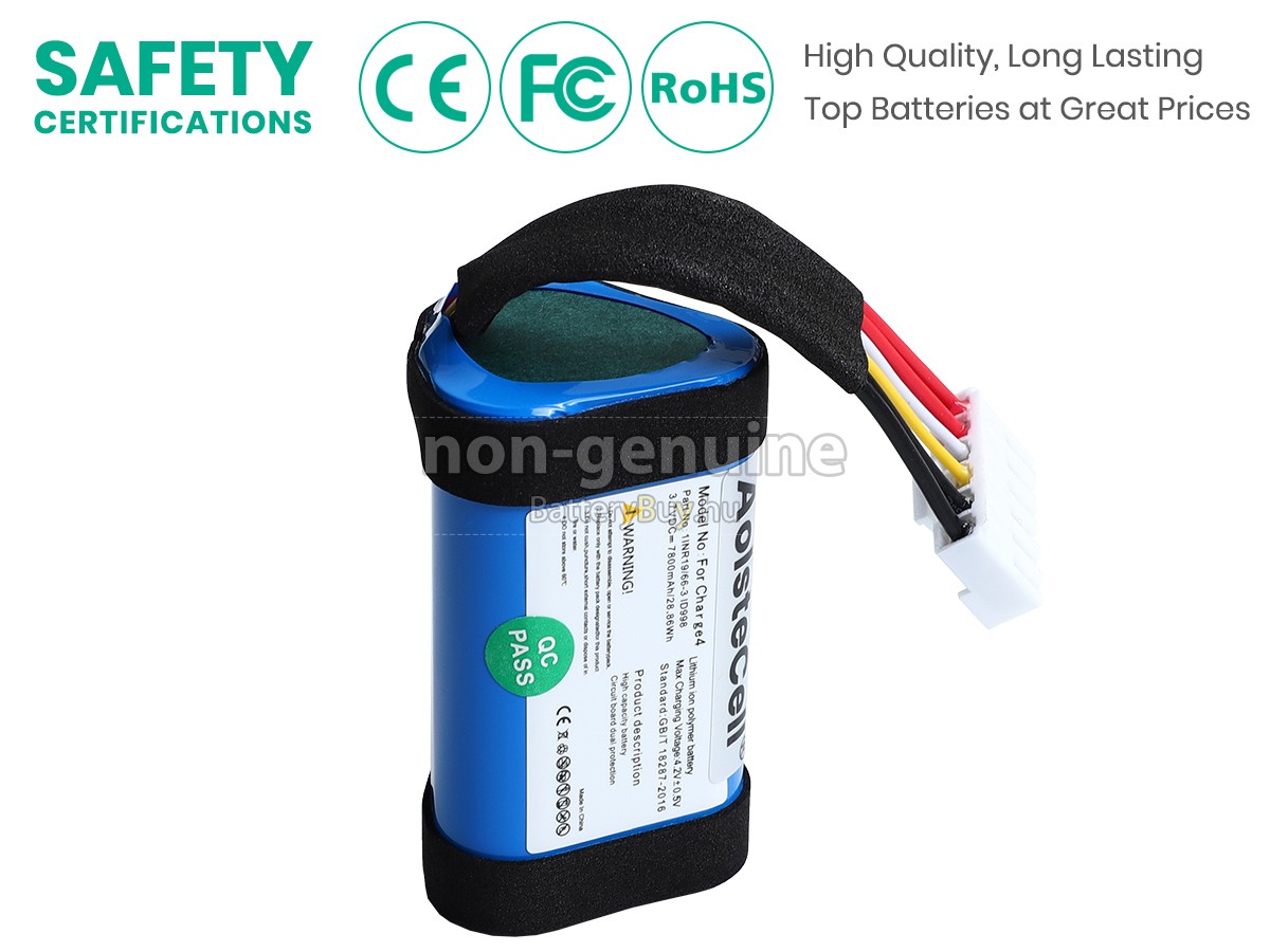 JBL CHARGE4WHTAM helyettesítő akkumulátor