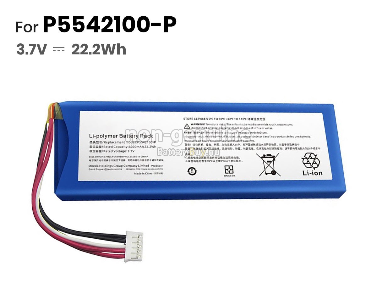 JBL PULSE 2 helyettesítő akkumulátor